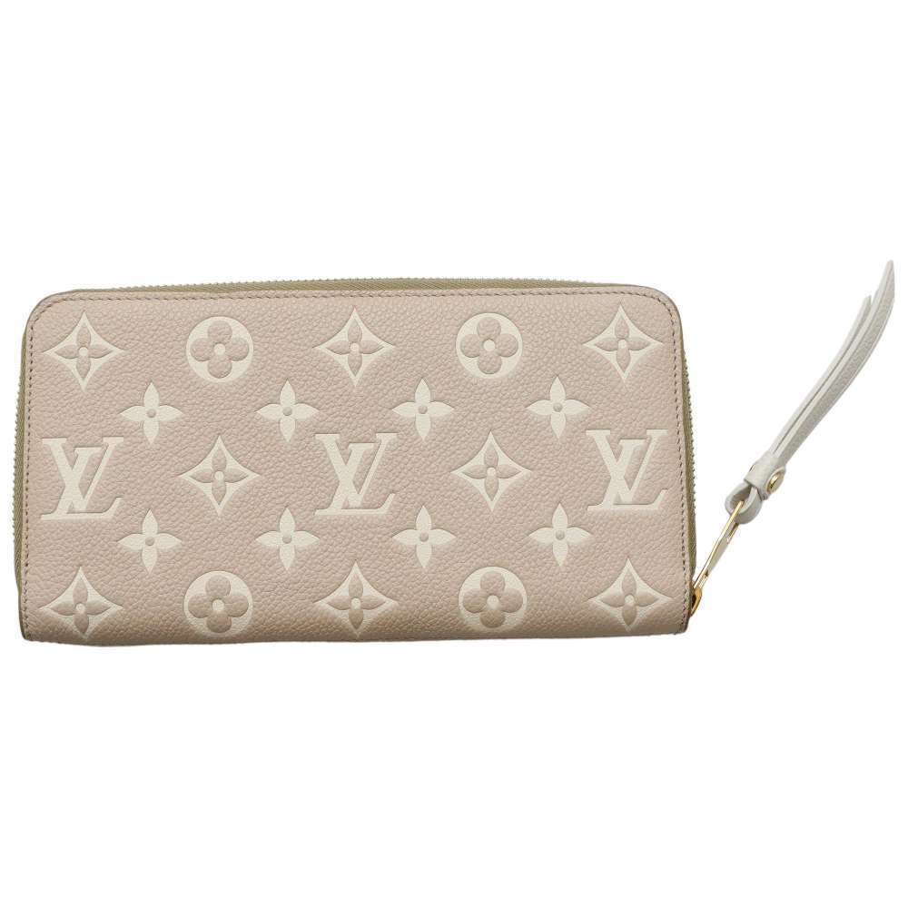 Louis Vuitton Monogram Empreinte Zippy Wallet Round Zipper White - Picture 3 of 9